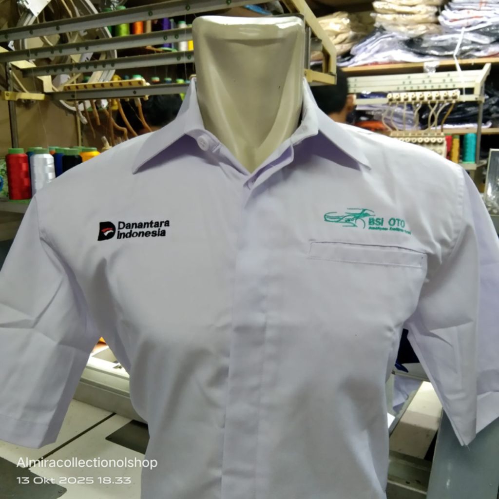 KEMEJA DANANTARA INDONESIA BSI OTO KEMEJA BSI OTO DANANTARA INDONESIA LENGAN PENDEK