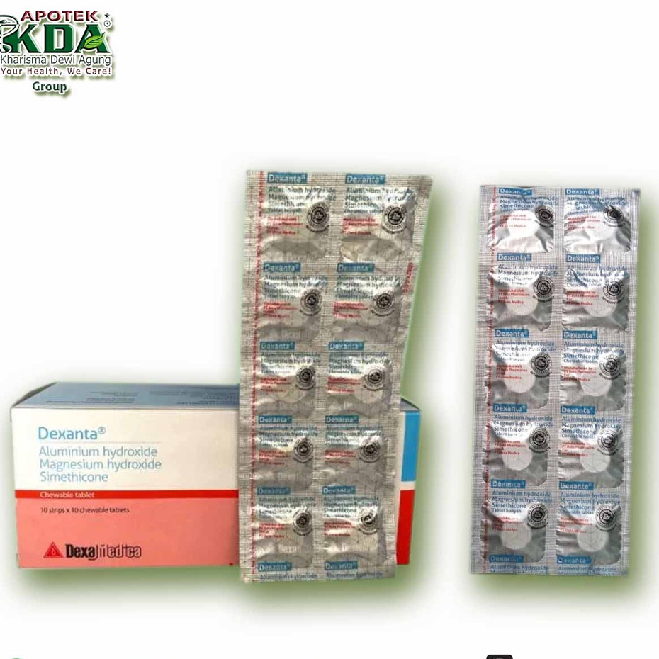 DEXANTA 1 STRIP | SAKIT MAAG | OBAT MAAG