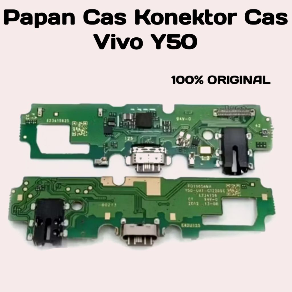 Papan Cas Vivo Y50 Original – Konektor Charger Board Cas Sparepart HP Pengganti