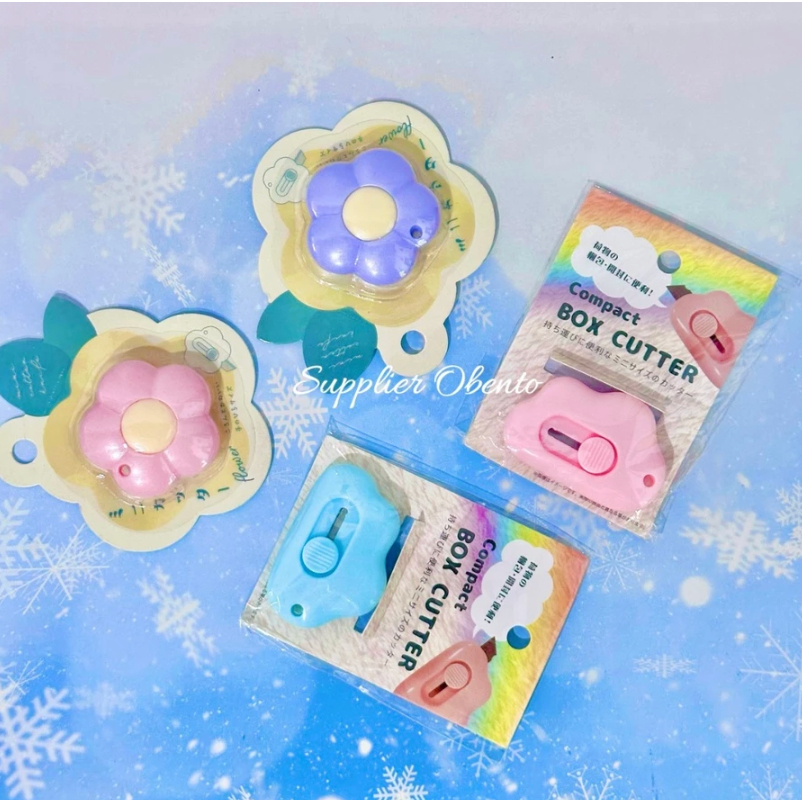 [Daiso] Mini Scissors With Magnet Case Shape Scissors Safety Cutter Mini - Gunting Lucu Gunting Mini