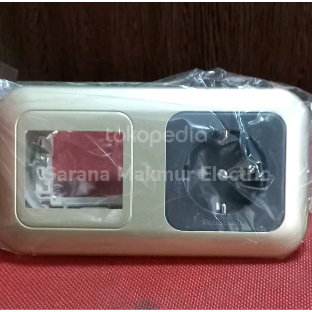 STOP KONTAK PANASONIC 2 GANG