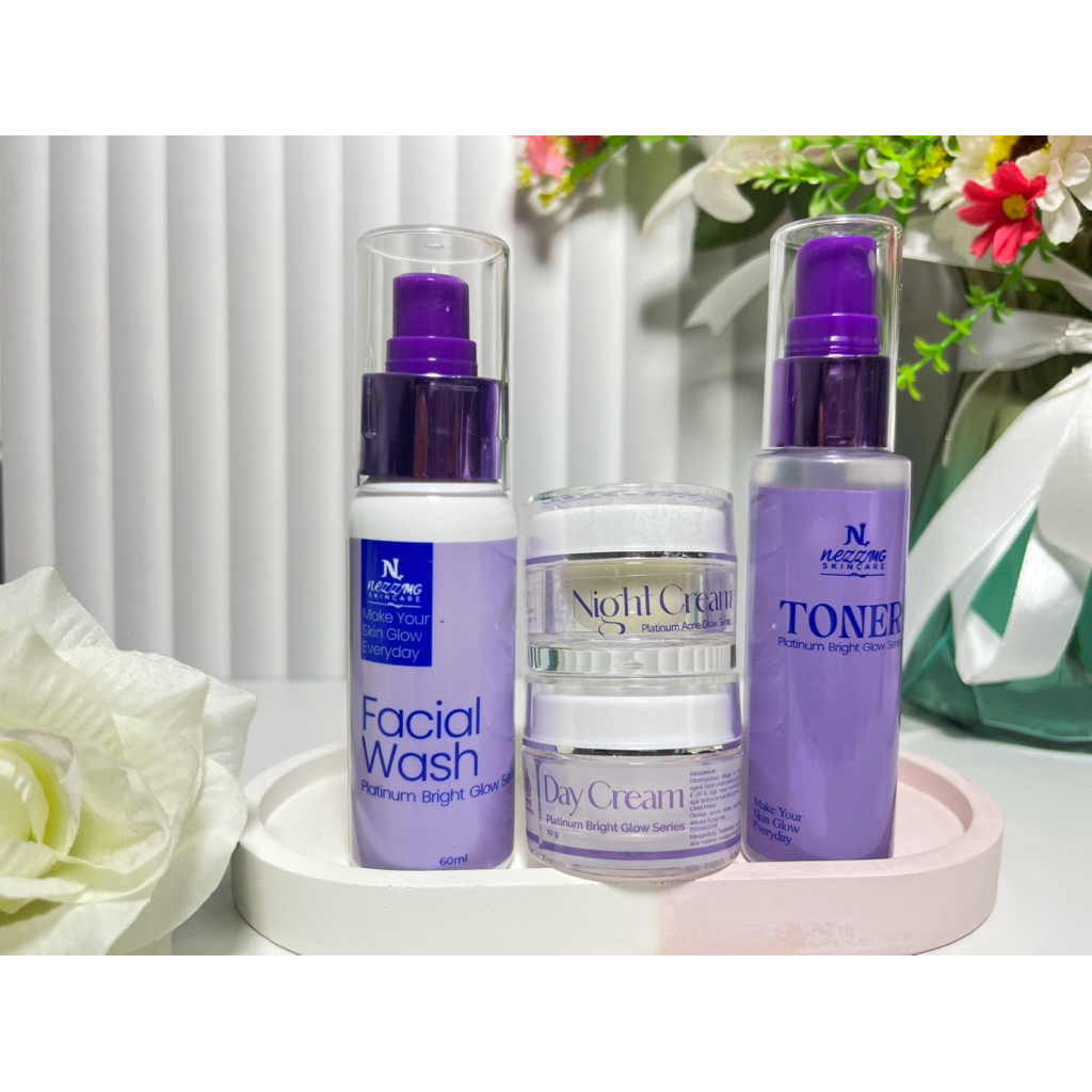 NEZZMG SKINCARE ORIGINAL PAKET PLATINUM BRIGHTENING