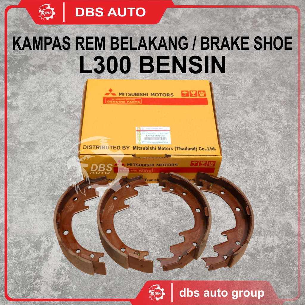 KAMPAS REM BELAKANG - BRAKE SHOE L300 BENSIN