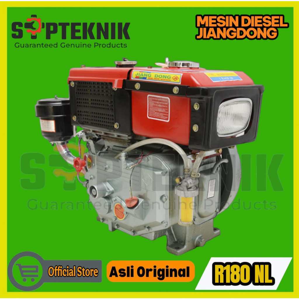 MESIN DIESEL R 180 NL RADIATOR LAMPU JIANG DONG