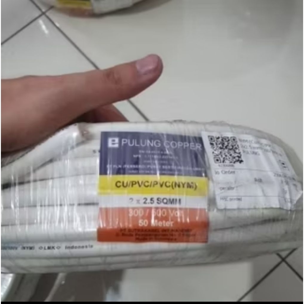 Pulung Copper NYM 2x2.5mm² 1 Roll 50Meter