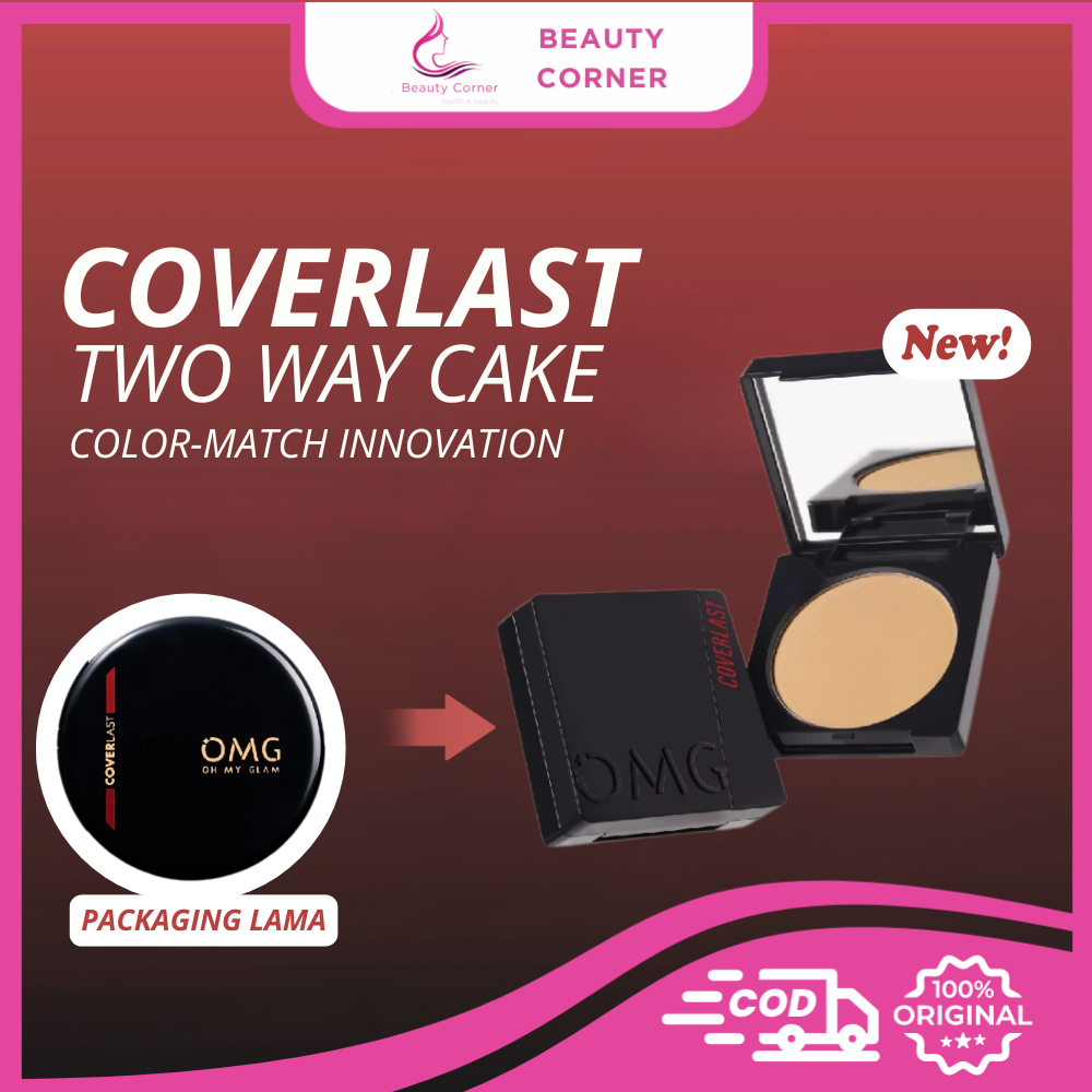 OMG Oh My Glam Coverlast Two Way Cake - 12g