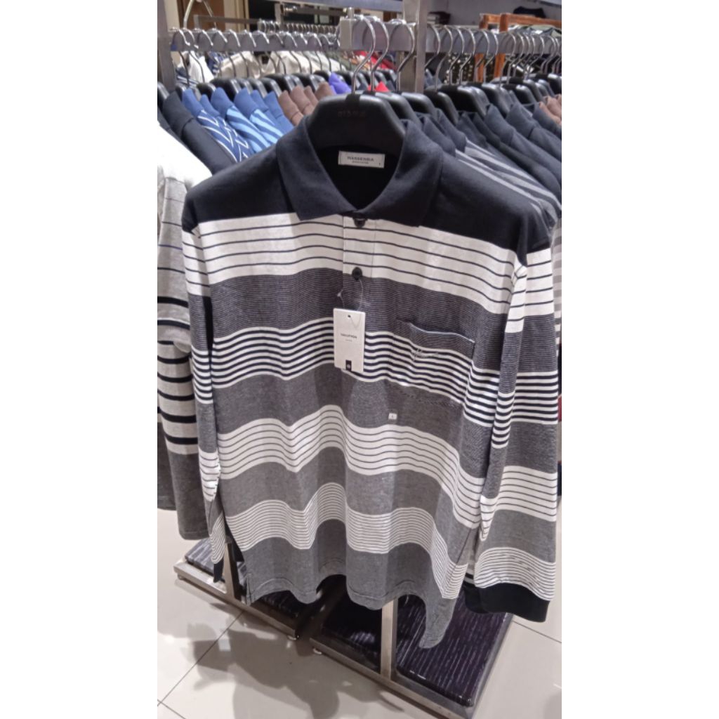 polo shirt dewasa merk hassenda