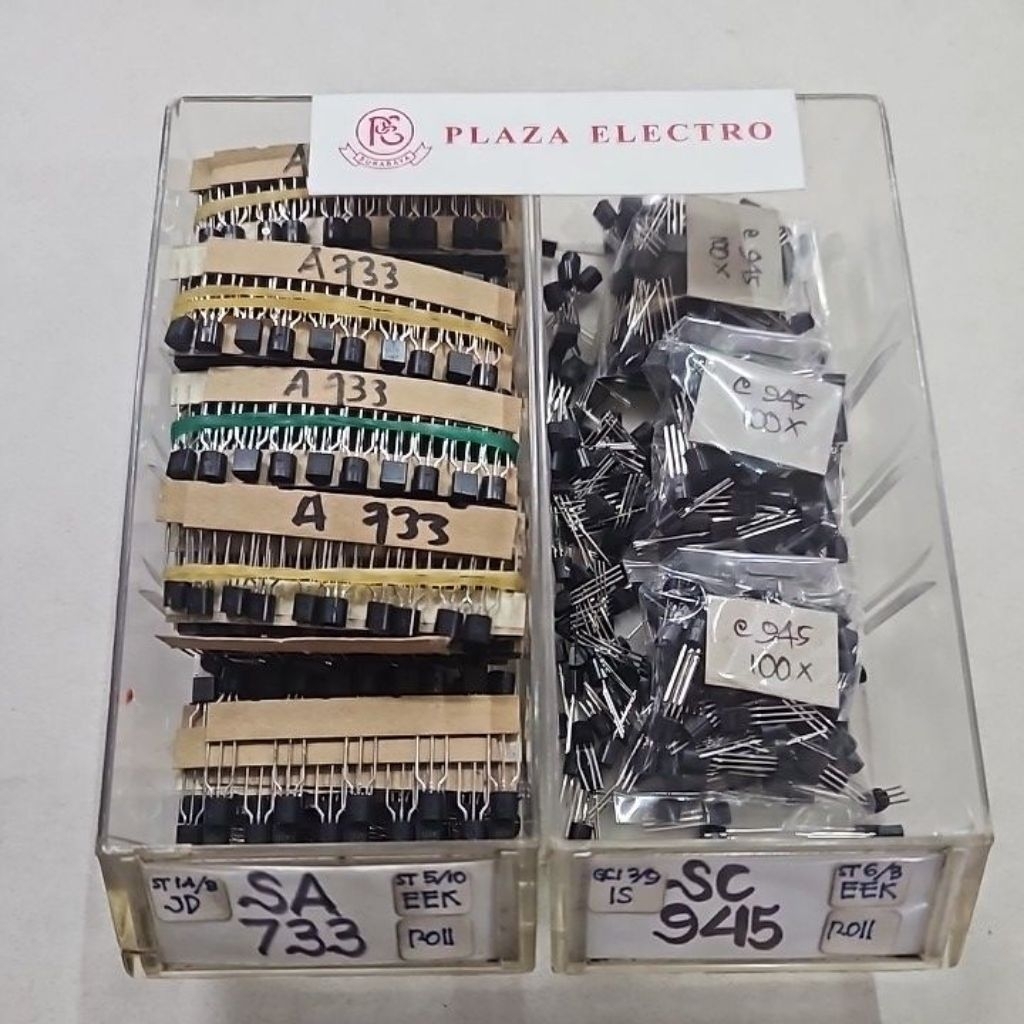 IC TRANSISTOR SA A 733 / SC C 945 ASLI ORIGINAL TR A733 C945