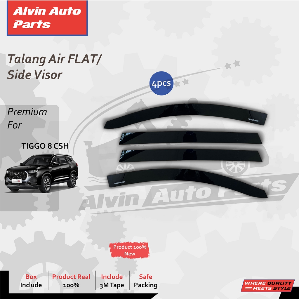 TALANG AIR TIGGO 8 CSH FLAT / SIDE VISOR TIGGO 8 CSH FLAT / ACCESSORIES TIGGO 8 CSH