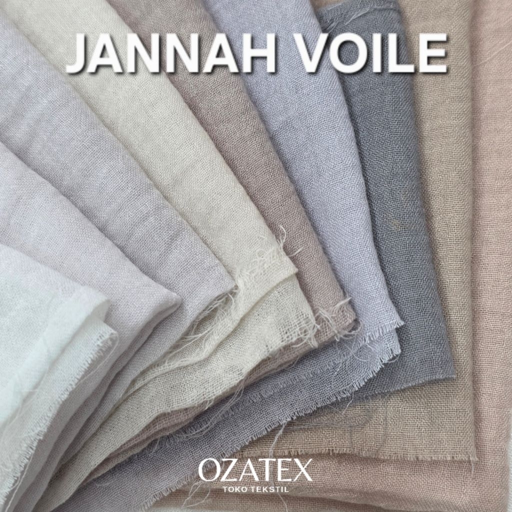 Kain Meteran - Voal Premium - JANNAH VOILE