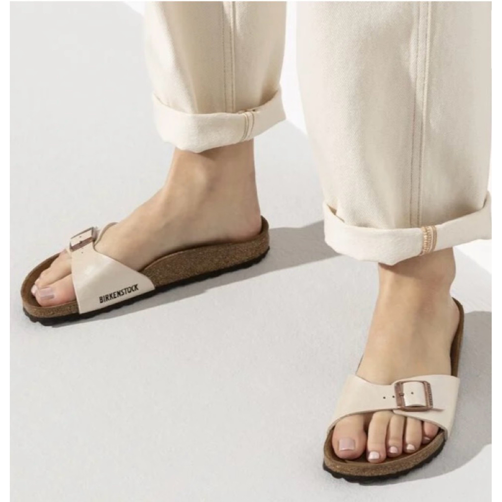 Sandal Birkenstock Madrid Pearl White