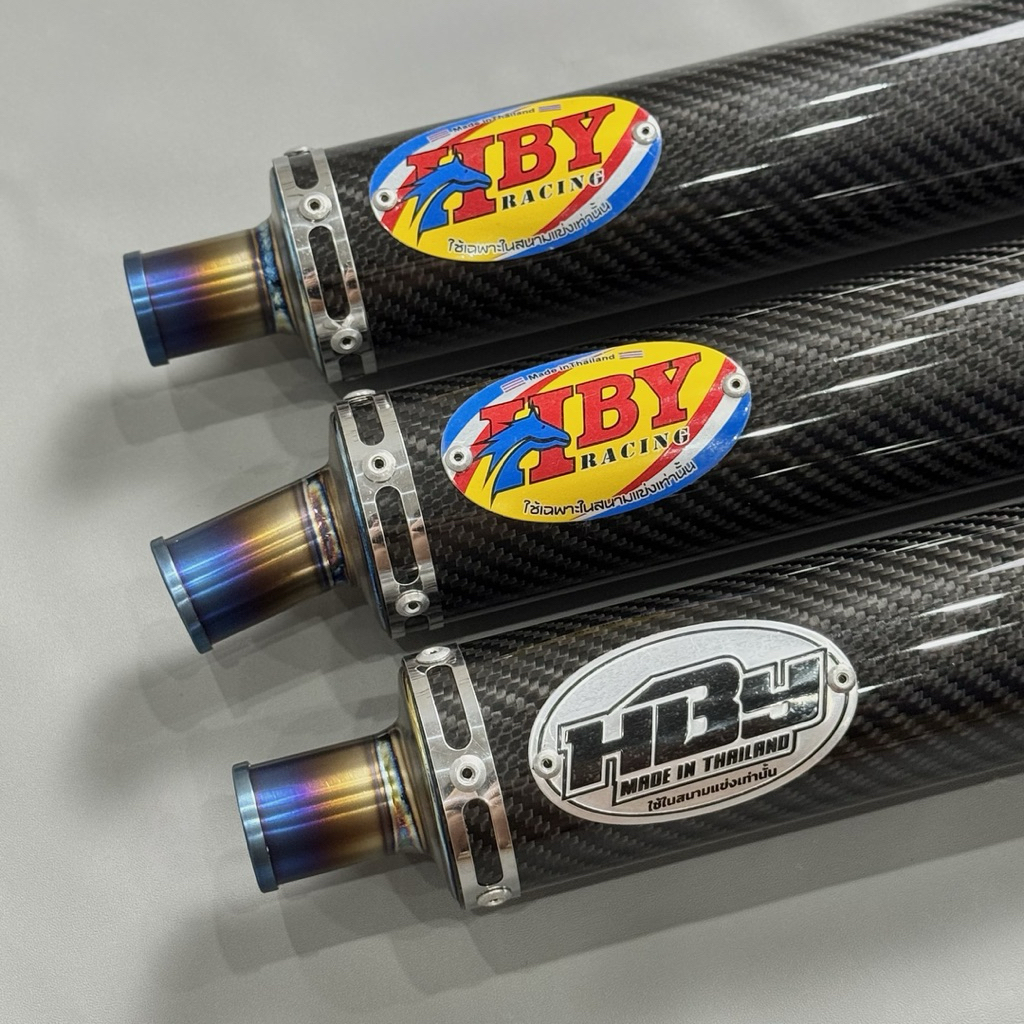 HBY SILENCER/ KNALPOT HBY CARBON ORIGINAL NINJA R SS RR ZX