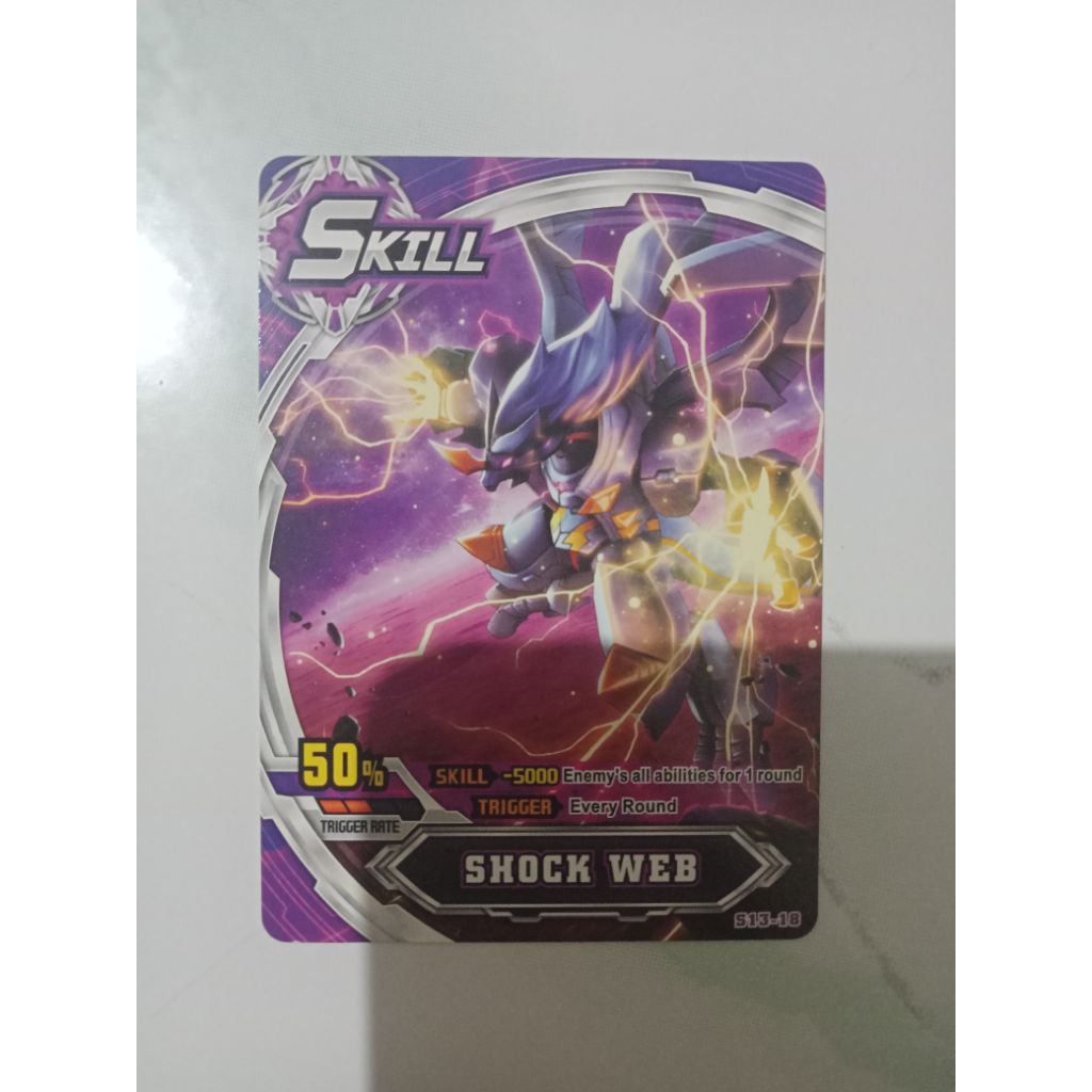 Kartu ori Hero of Robots Shock Web