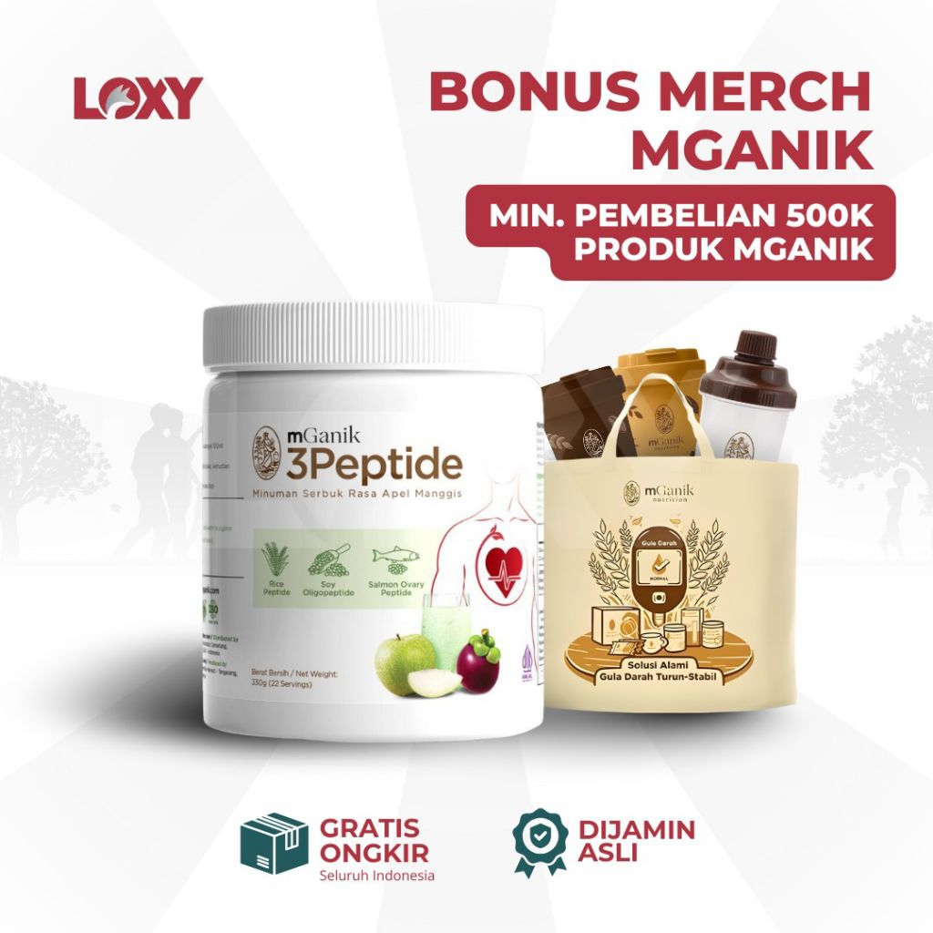 Mganik 3peptide Jantung Darah Tinggi / Mganik 3peptide