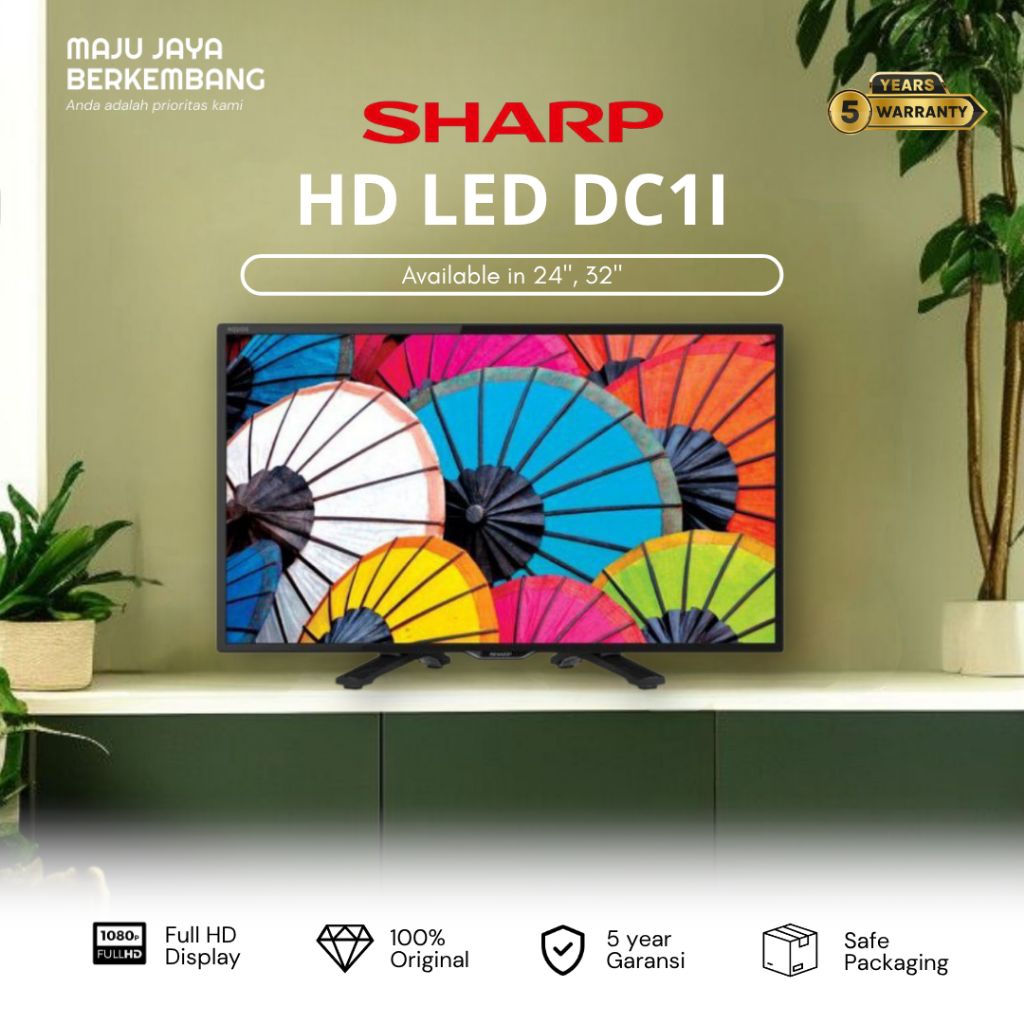 Sharp LED Digital TV 2T-C24DC1i / 2T C24DC1i / 24DC1 / 24DC1I 24 inch dc1i