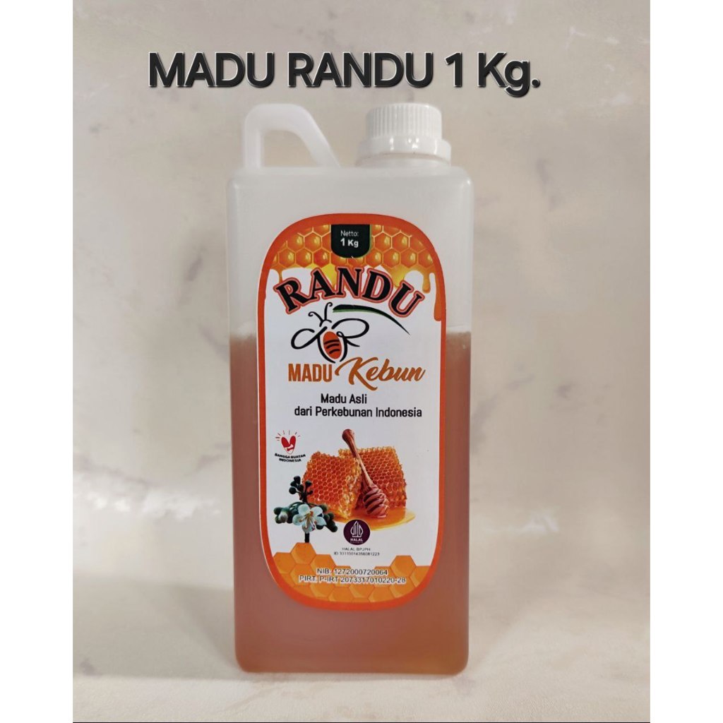 Madu Murni Randu 1kg Dijamin Asli_Dijamin Murni - Madu Randu - Madu Murni Randu asli 1kg