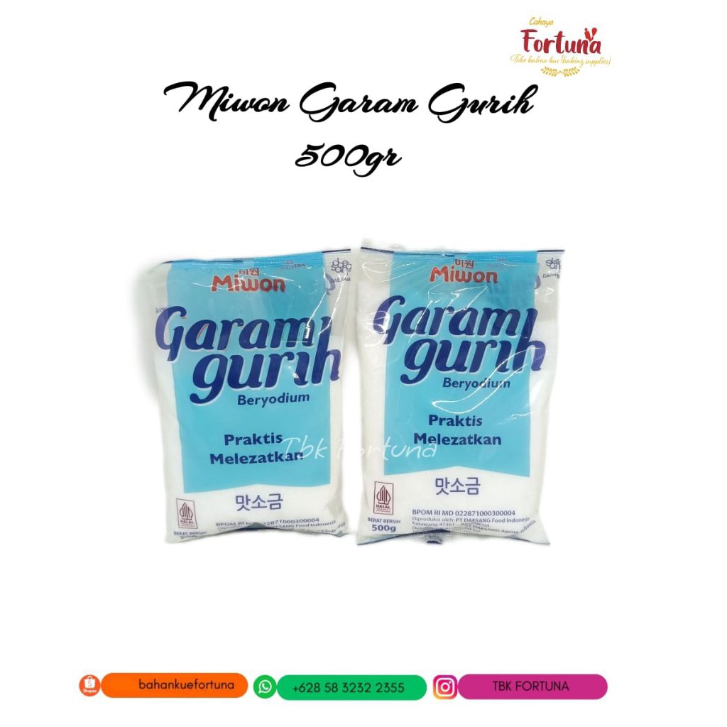 Miwon Garam Gurih 500gr