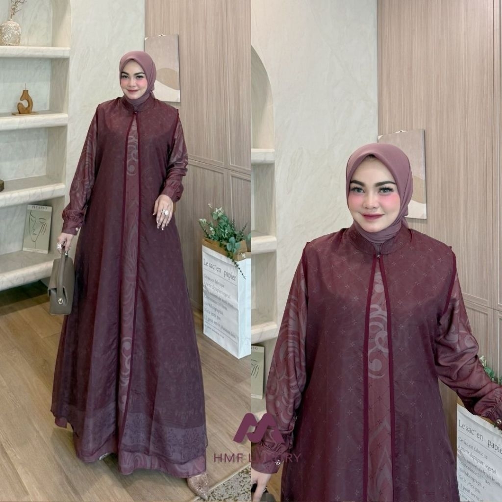COD/SESHA DRESS VOL 8 BY HMF LUXURY/GAMIS TERBARU/GAMIS PREMIUM/GAMIS PESTA MEWAH ELEGAN/GAMIS KEKIN