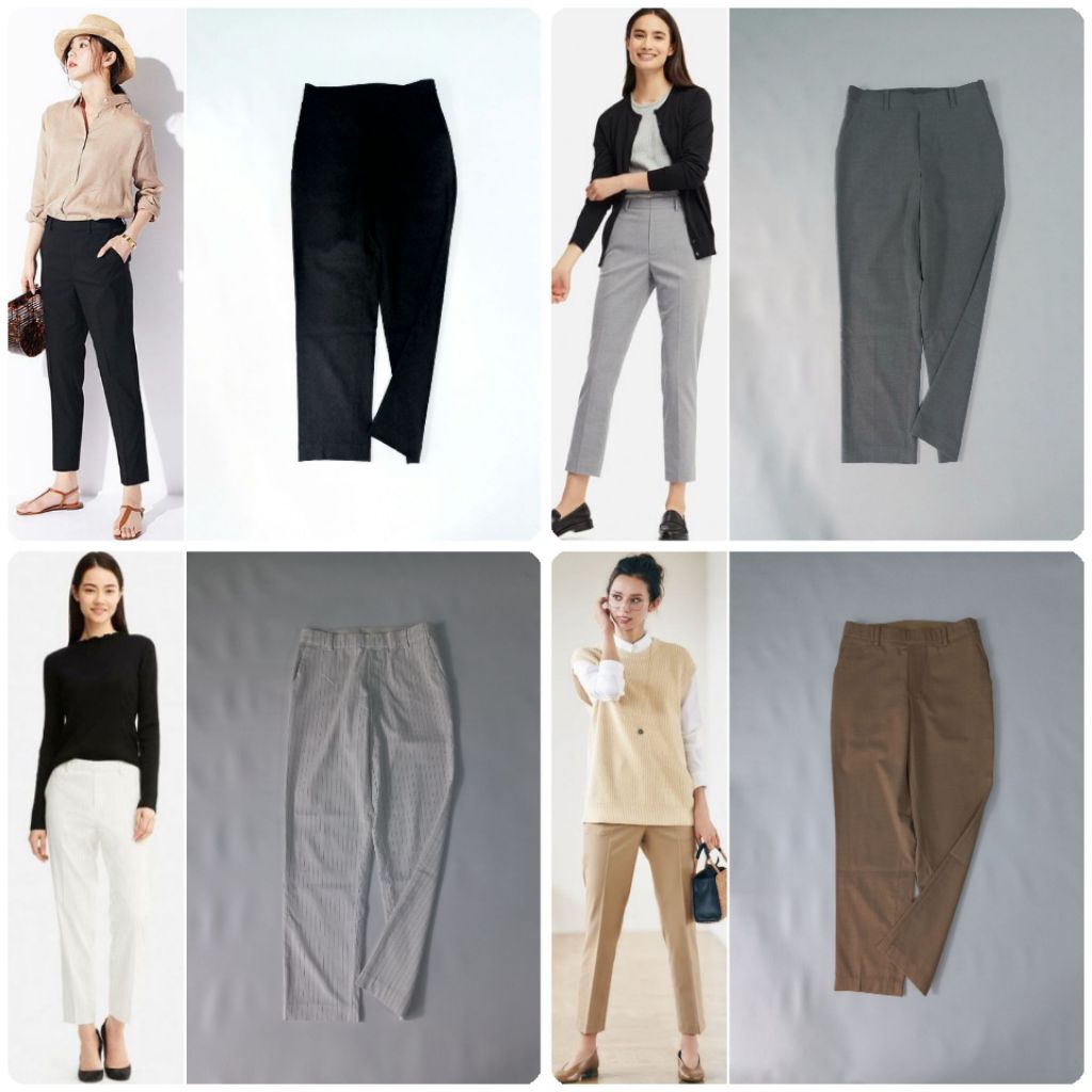 UNIQLO Ezy Ankle Length Pants (S)