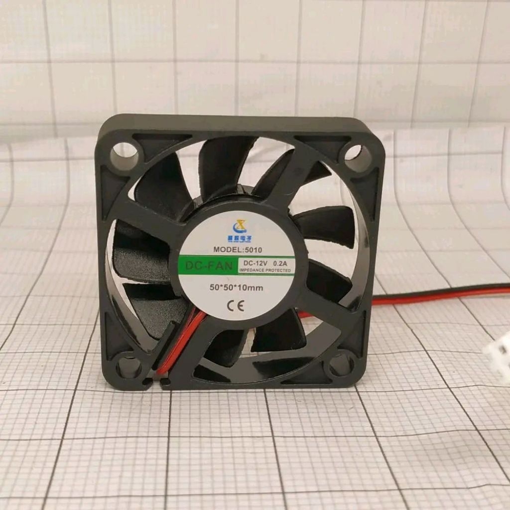 Fan 5x5 / Fan DC 5x5 / Fan 5x5 DC / Fan 5 x 5 DC 12V / Kipas DC 5cm