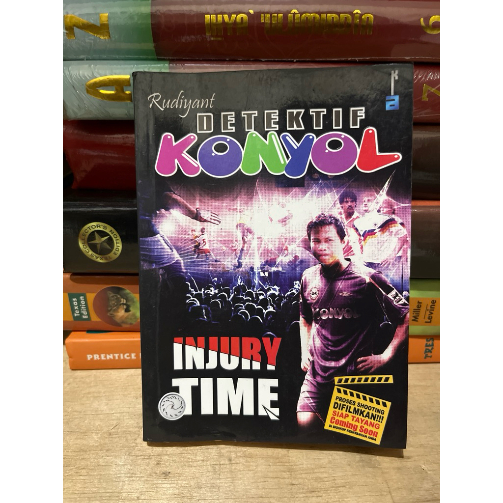 BUKU DETEKTIF KONYOL INJURY TIME