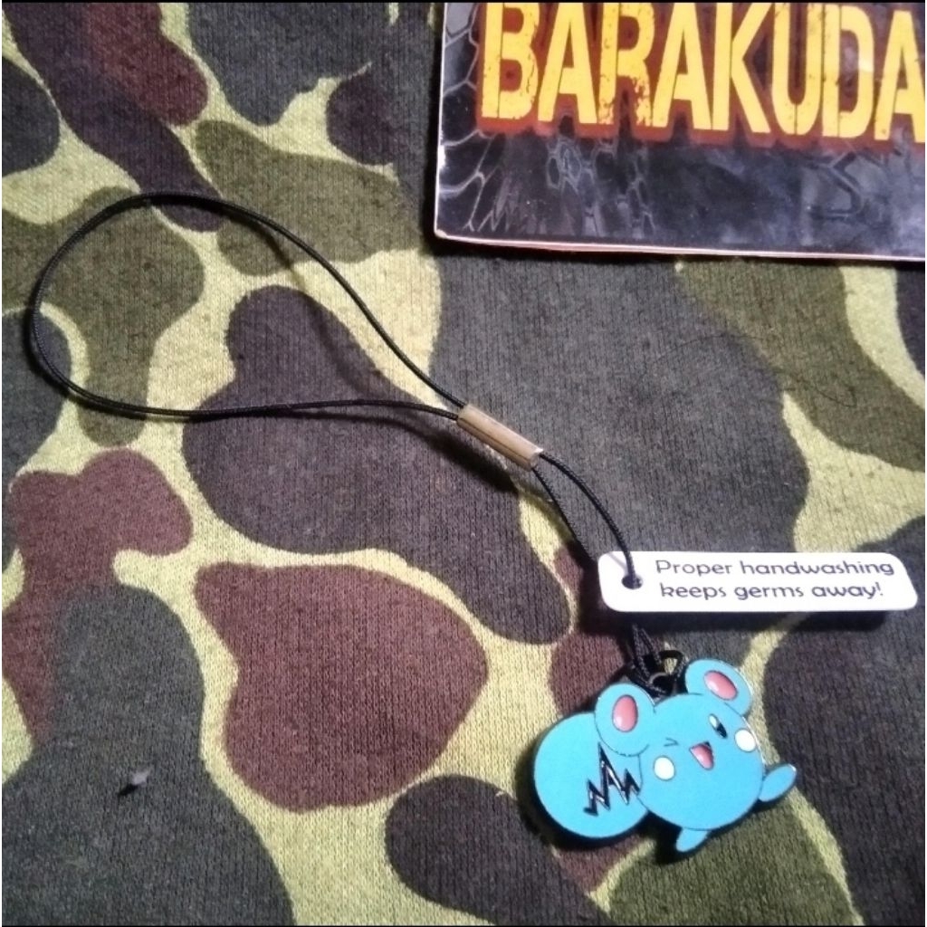 pokemon biru gantungan kunci pokemon marill poke souvenir gantungan hp gantungan tas pokemon jadul k
