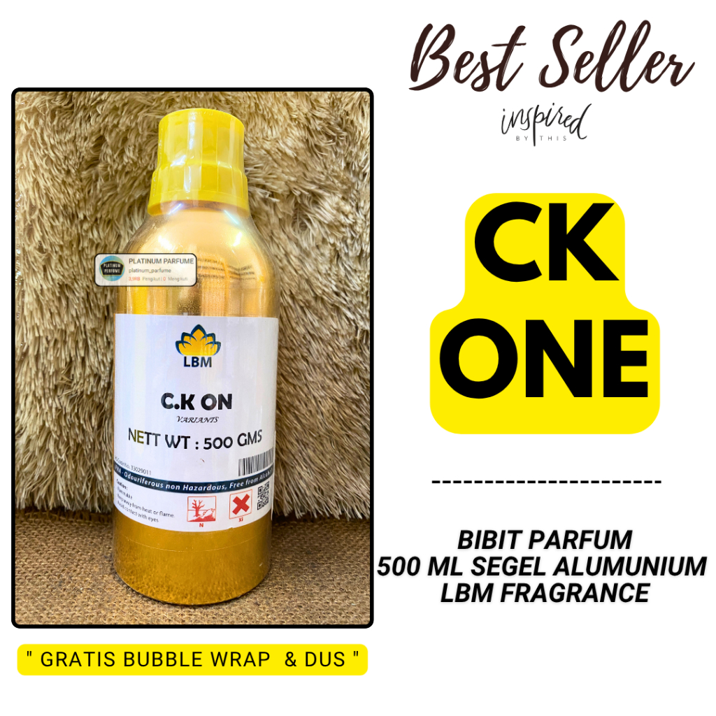 Bibit Parfum LBM - ONE Berkualitas 500 ML SEGEL Alumunium LBM Fragrance