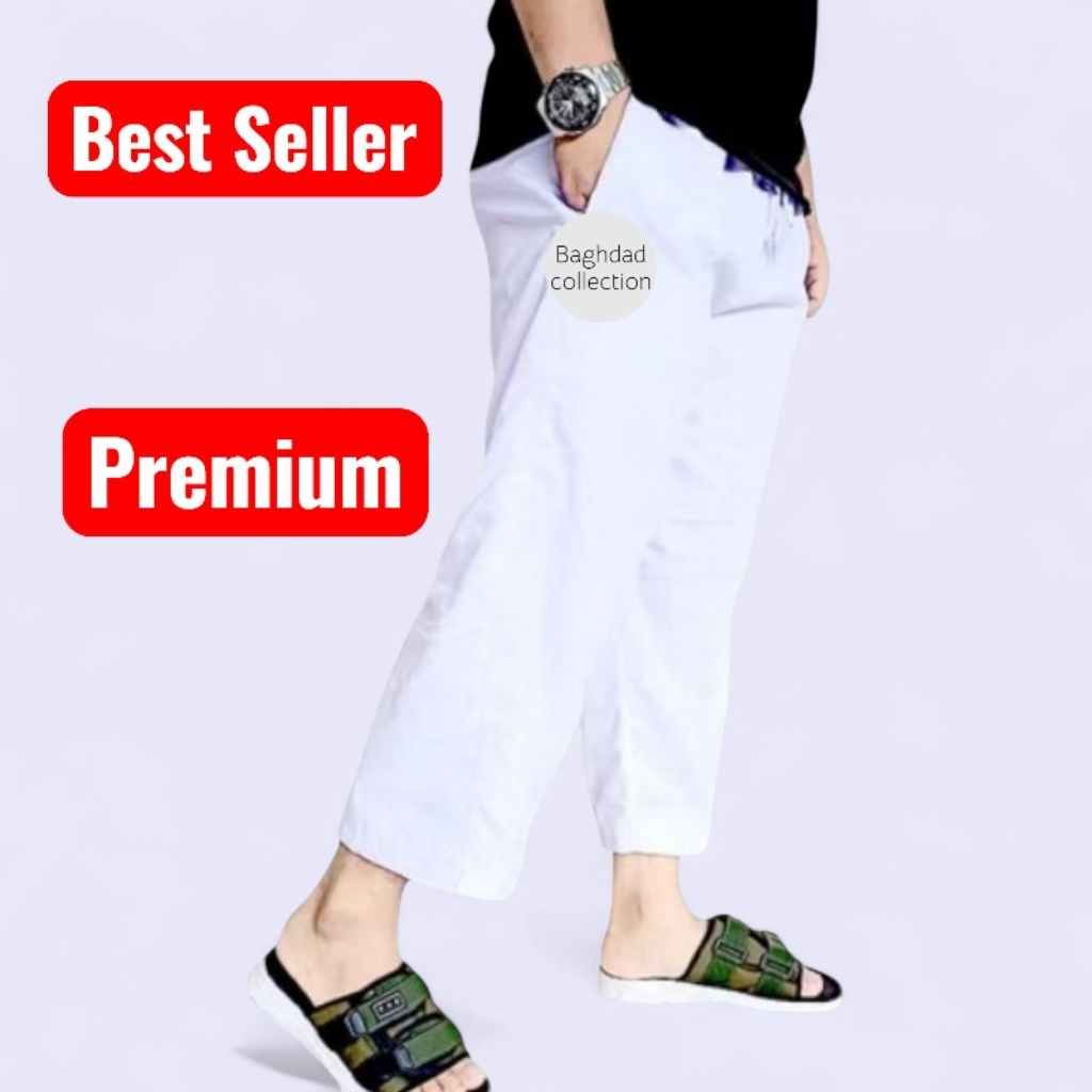 Celana Sirwal, Celana Haji dan Umroh, Celana Ihrom, Celana Sirwal Putih, Celana Haji Baghdad