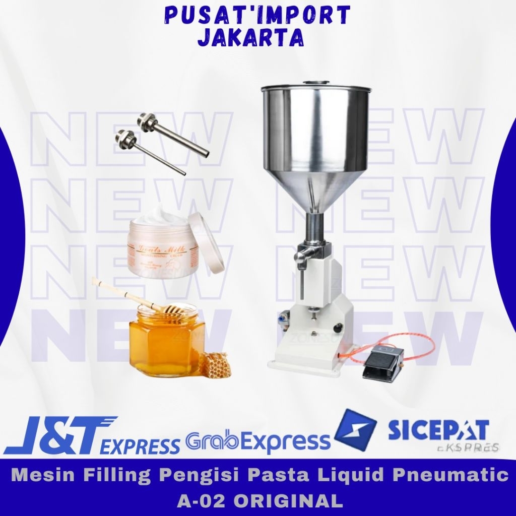 Mesin Filling Pengisi Pasta Liquid Pneumatic A-02 ORIGINAL