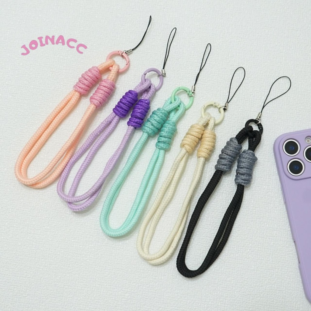 Strap Tali Pendek Warna Warni - Tali Gantungan Hp