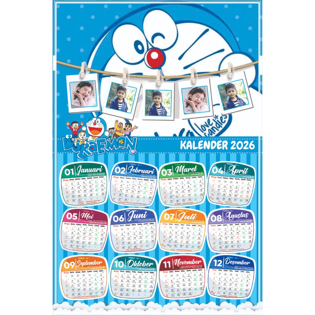 Kalender 2024 Custom Tanpa Minimal Order Almenak Hijriyah Lengkap Tanggal Masehi Hijriyah Jawa