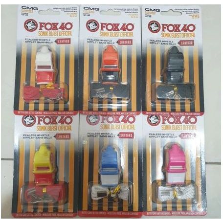 Peluit Fox 40 Clasic Cmg Peluit Wasit Pelatih Coach Fox40 Clasic CMG Whistle