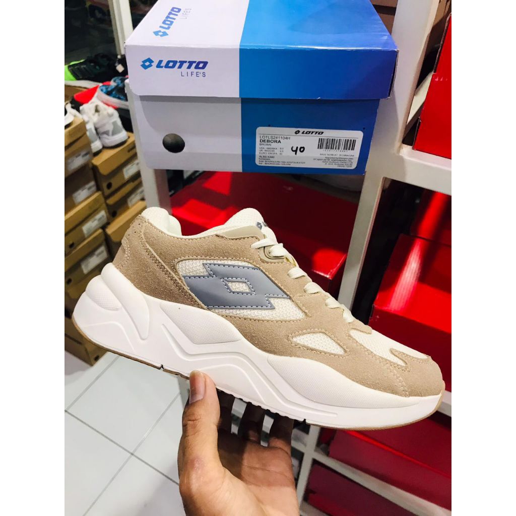BIG SALE LOTTO DEBORA BROWN  [LOTT4439875] ORIGINAL SEPATU WANITA/RUNNING/LARI/SNEAKERS