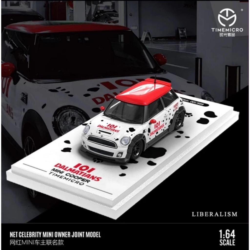 TIME MICRO - MINI COOPER DALMATIANS 101 - scale 1:64