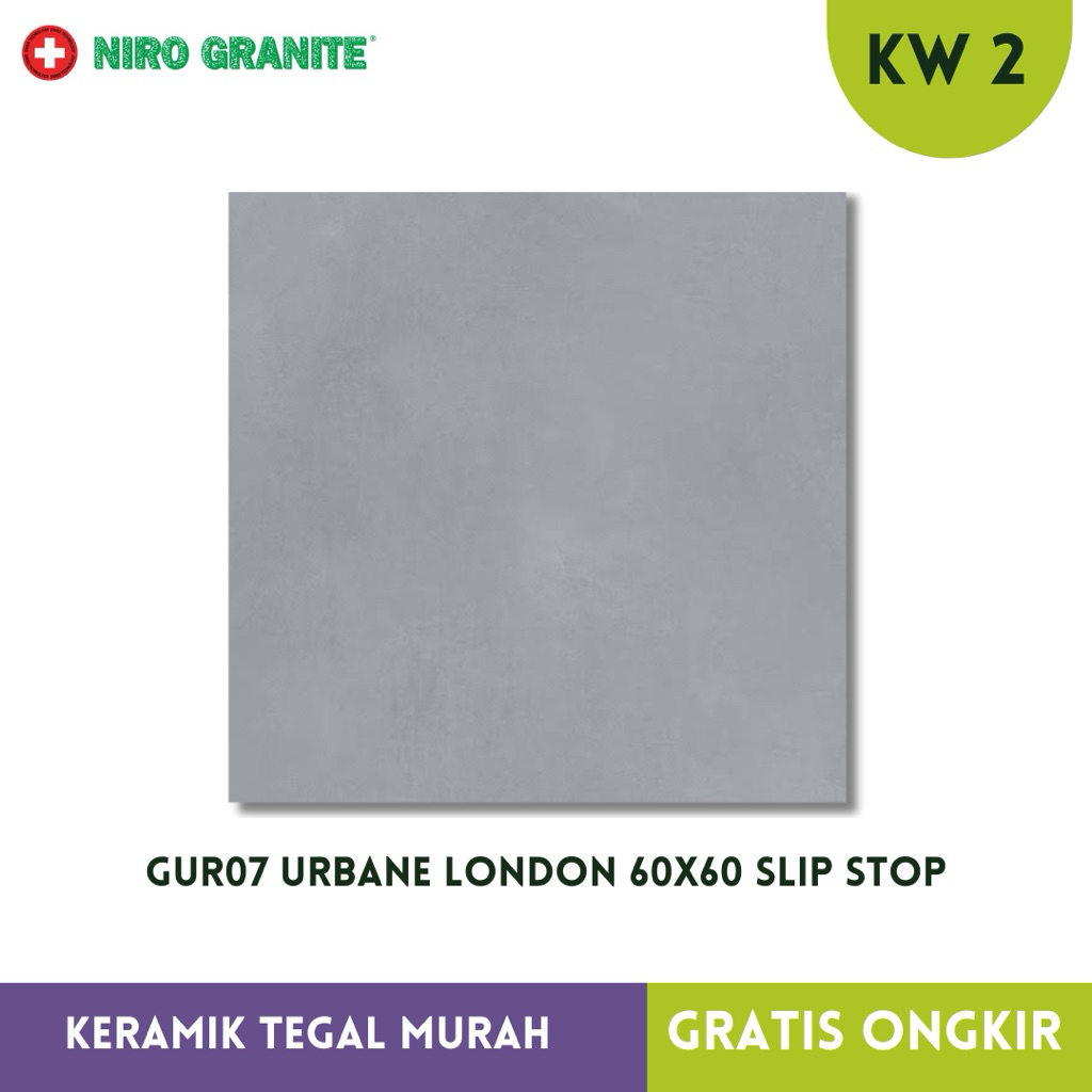 Granit Slip Stop Niro Granite 60x60 GUR07 Urbane London KW2