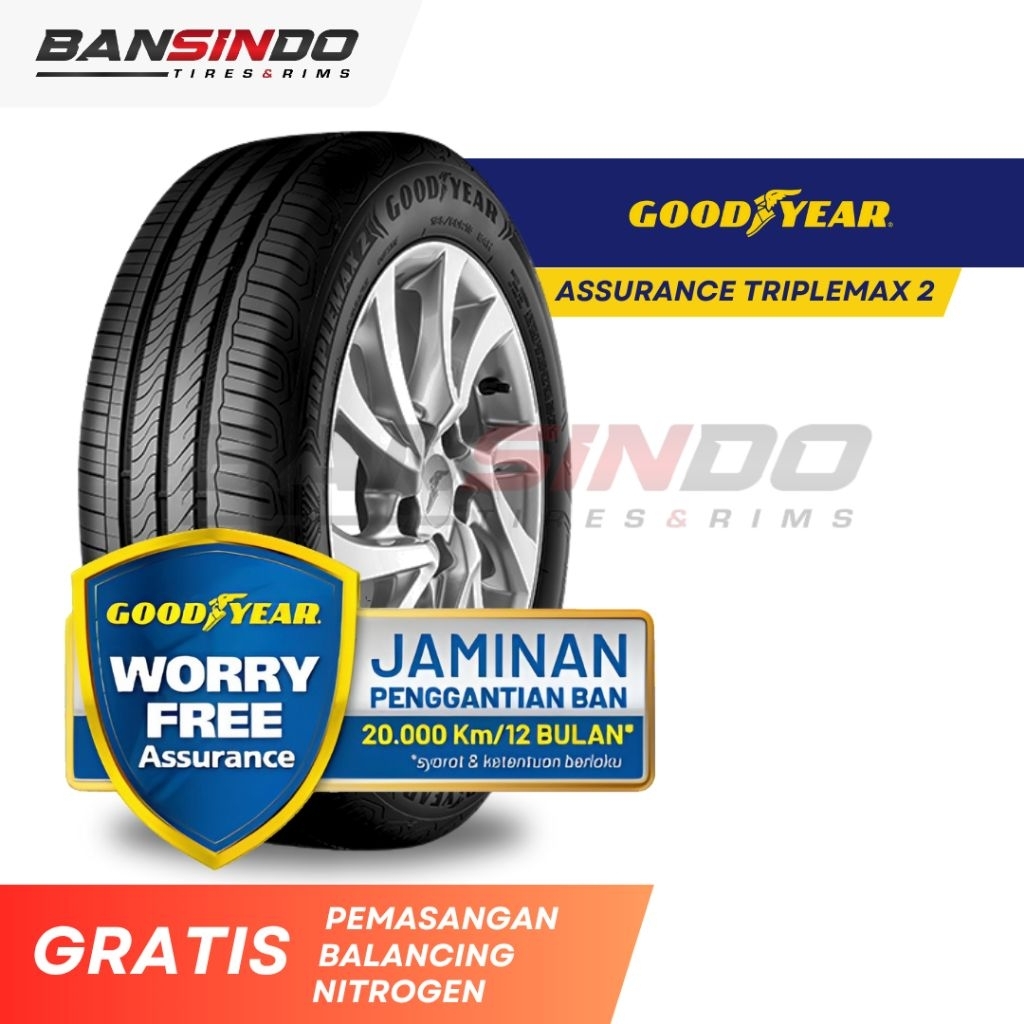 Ban Mobil 185/65 R15 Goodyear ASSURANCE DURAPLUS 2