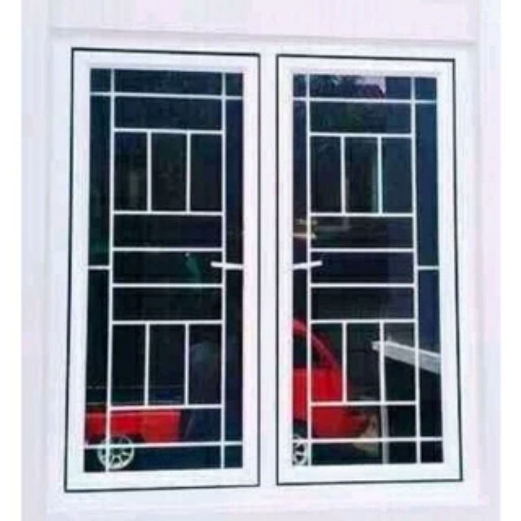 Teralis Jendela Minimalis Pengaman rumah Anti Maling...Ukuran 110×40, Besikuat Tahanlama Dilapisicet