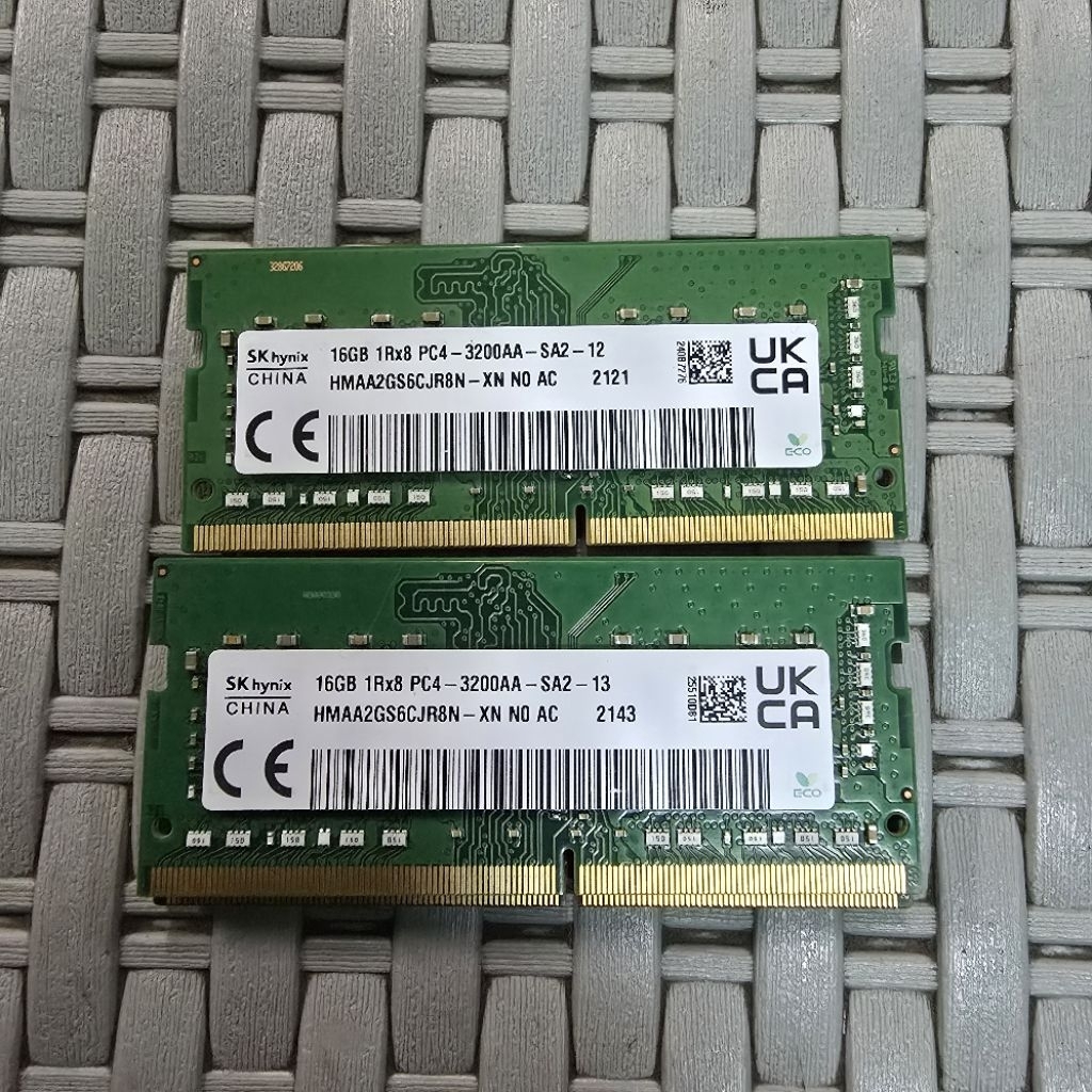 ram laptop sodimm ddr4 16gb 3200AA original