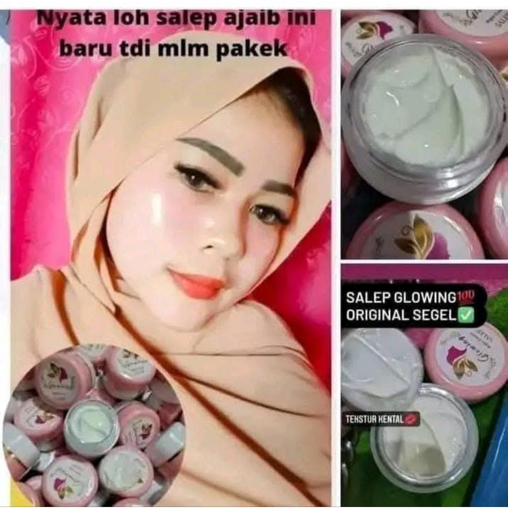 salep glowing & serum glowing