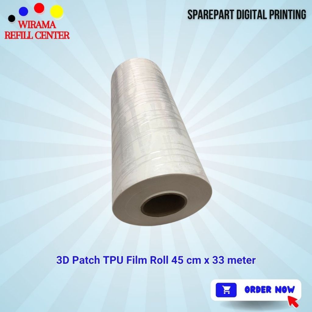 3D Patch TPU Film Roll 45 cm x 33 meter