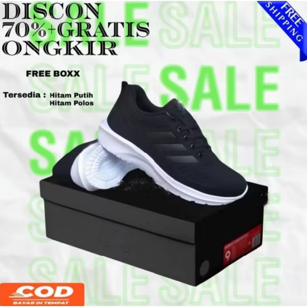 SEPATU SEKOLAH ANAK SMP SMA/SEPATU SEKOLAH  HITAM POLOS /SEPATU OLAHRAGA WANITA LAKI LAKI TERBARU