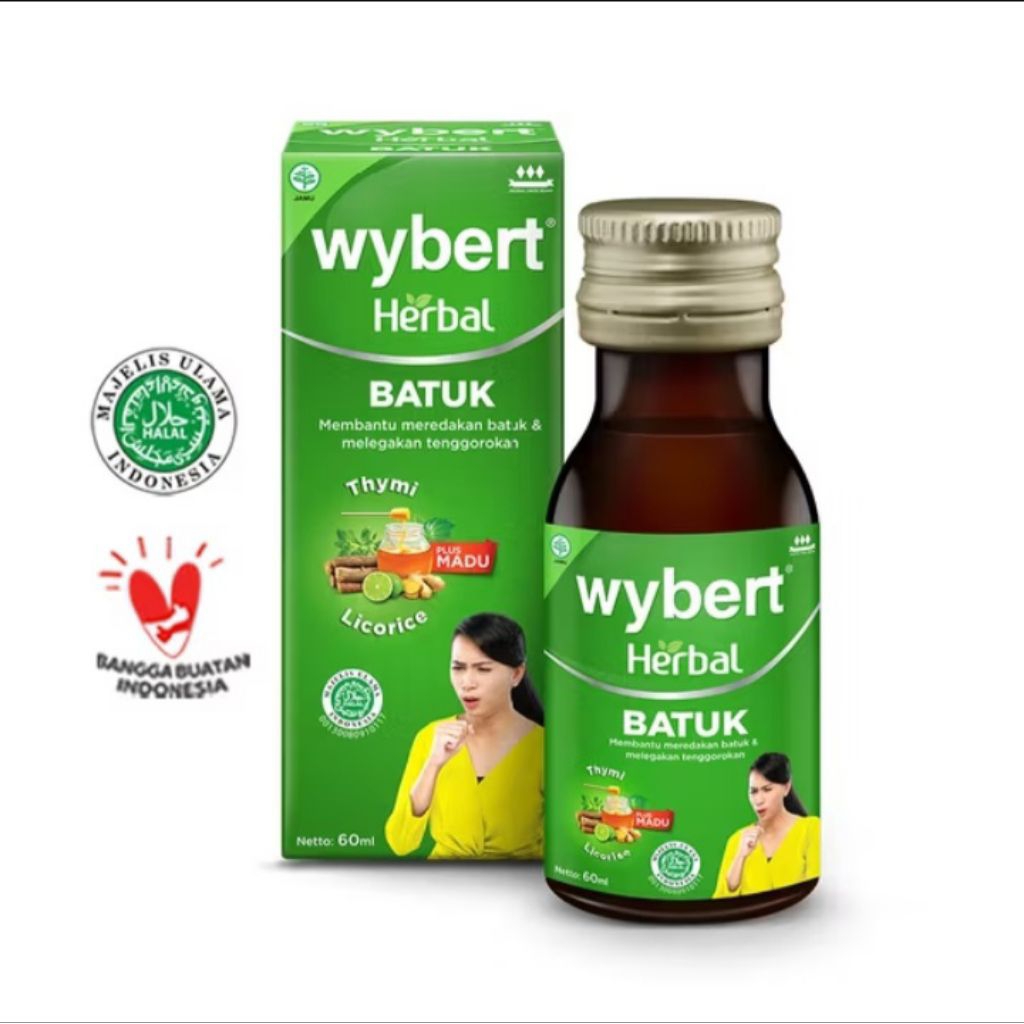 Wybert Herbal Batuk Plus Syrup