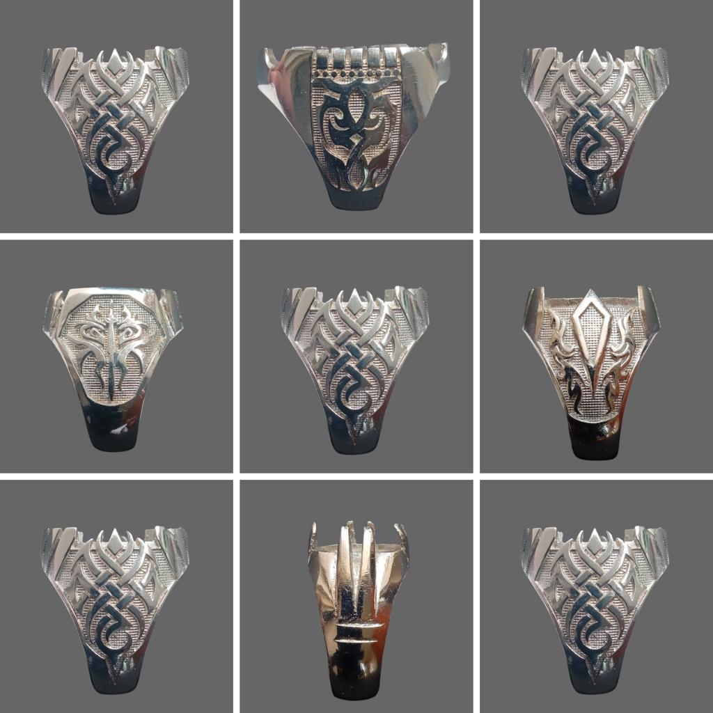 [20PCS] Grosir Emban Ring Cincin Alpaka Super