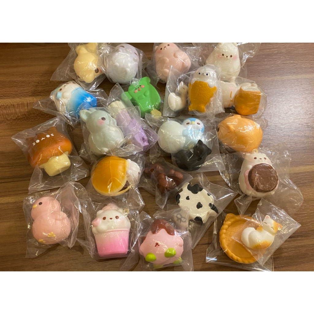 wts jual squishy ibloom mini blind box gacha blind egg