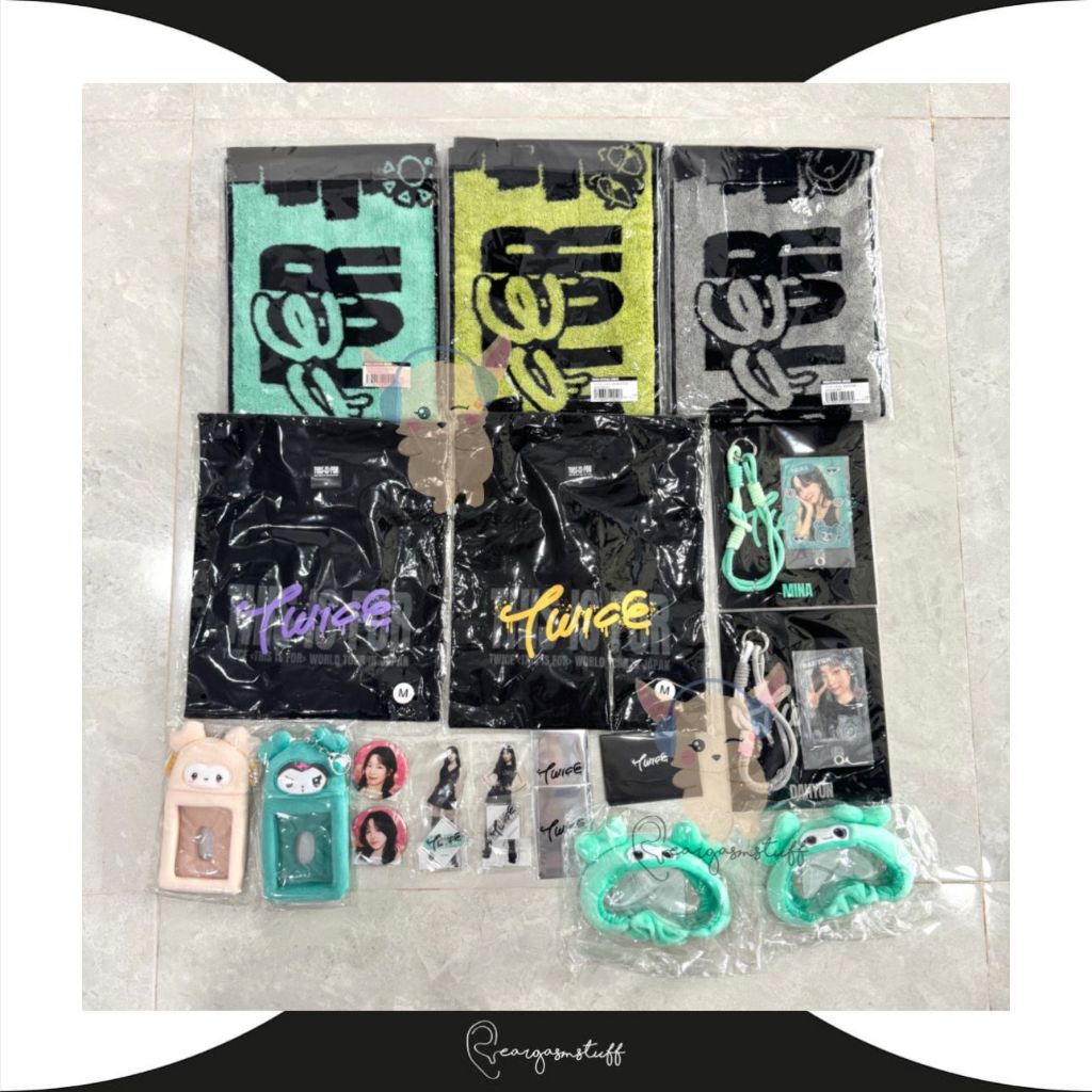 (PLSN) TWICE THIS IS FOR IN JAPAN  OFFICIAL MERCHANDISE/ MERCH /MD