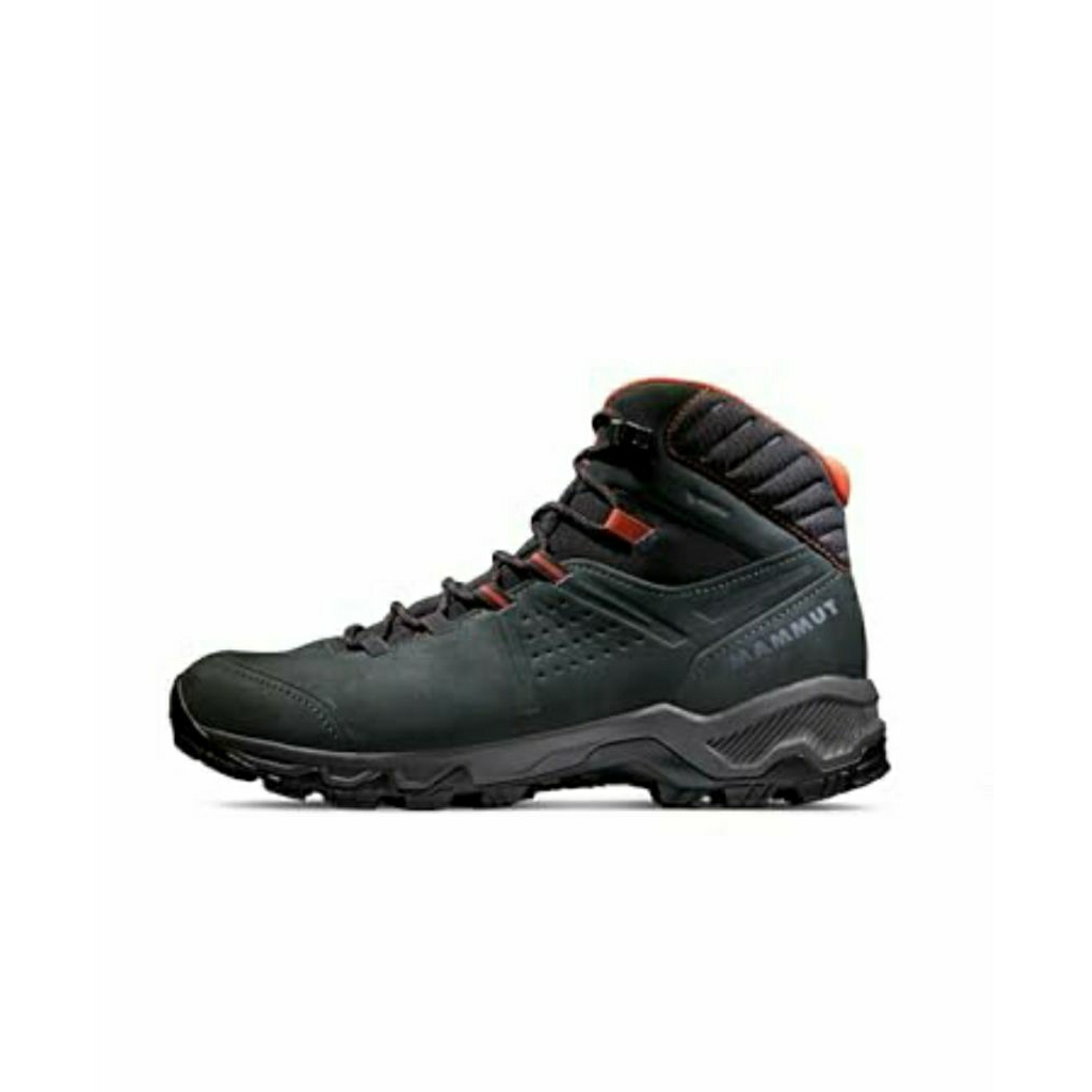 MAMMUT MERCURY IV MID GTX BOOTS BLACK HOT RED SEPATU GUNUNG HIKING TREKKING TRAVELING ORIGINAL