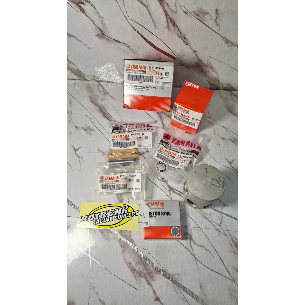PISTON KIT SEHER SET RX K RXK RX KING KODE 3KA UKURAN STD 50 100 YAMAHA-BOYRENK RACING CONCEPT