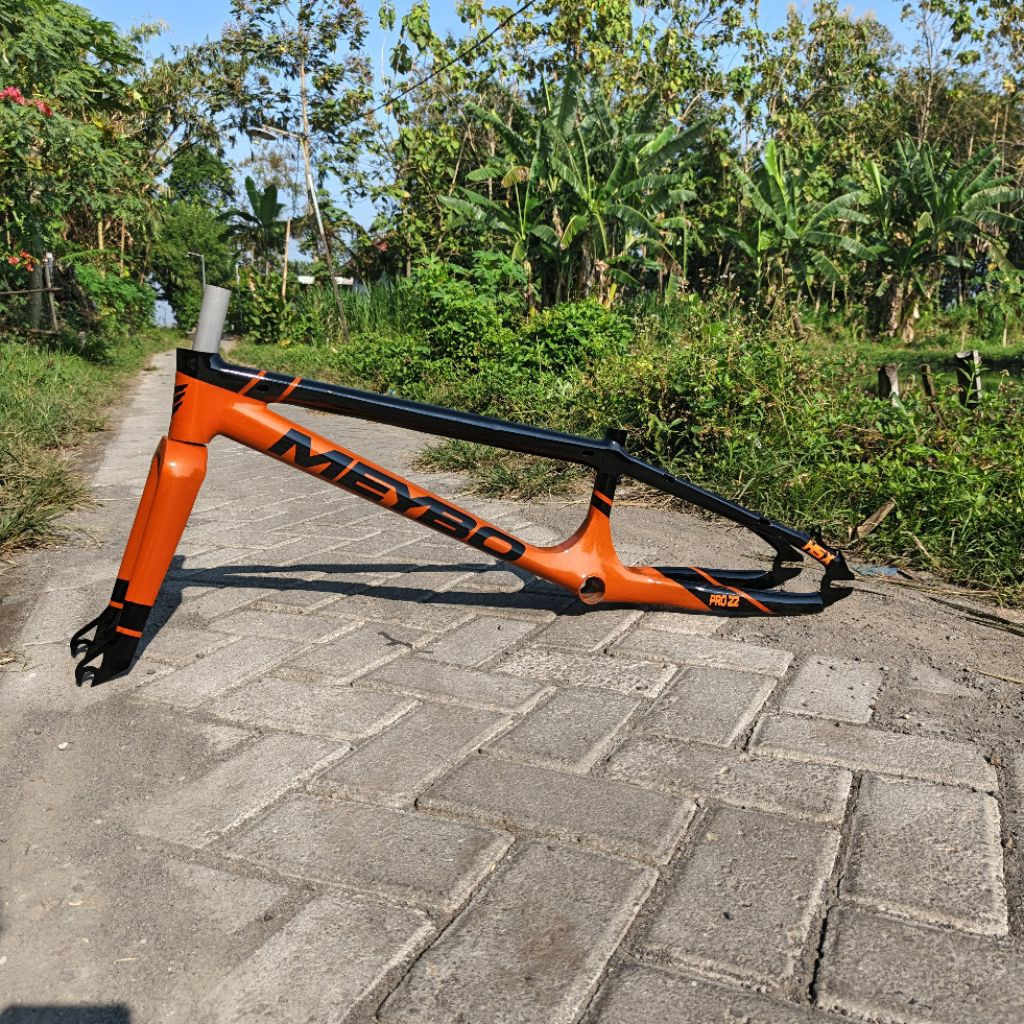 frame fork bmx meybo custom steel