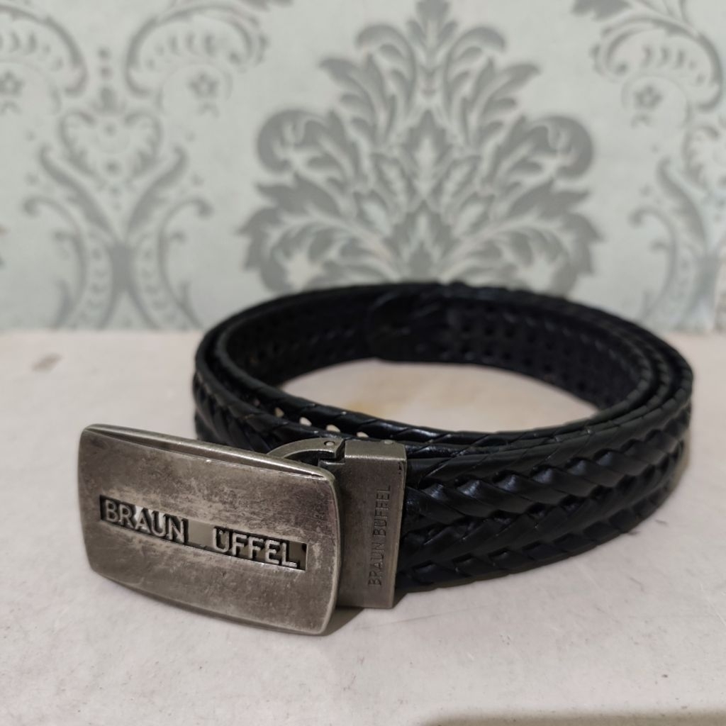 Sabuk ikat pinggang pria Braun Buffel preloved