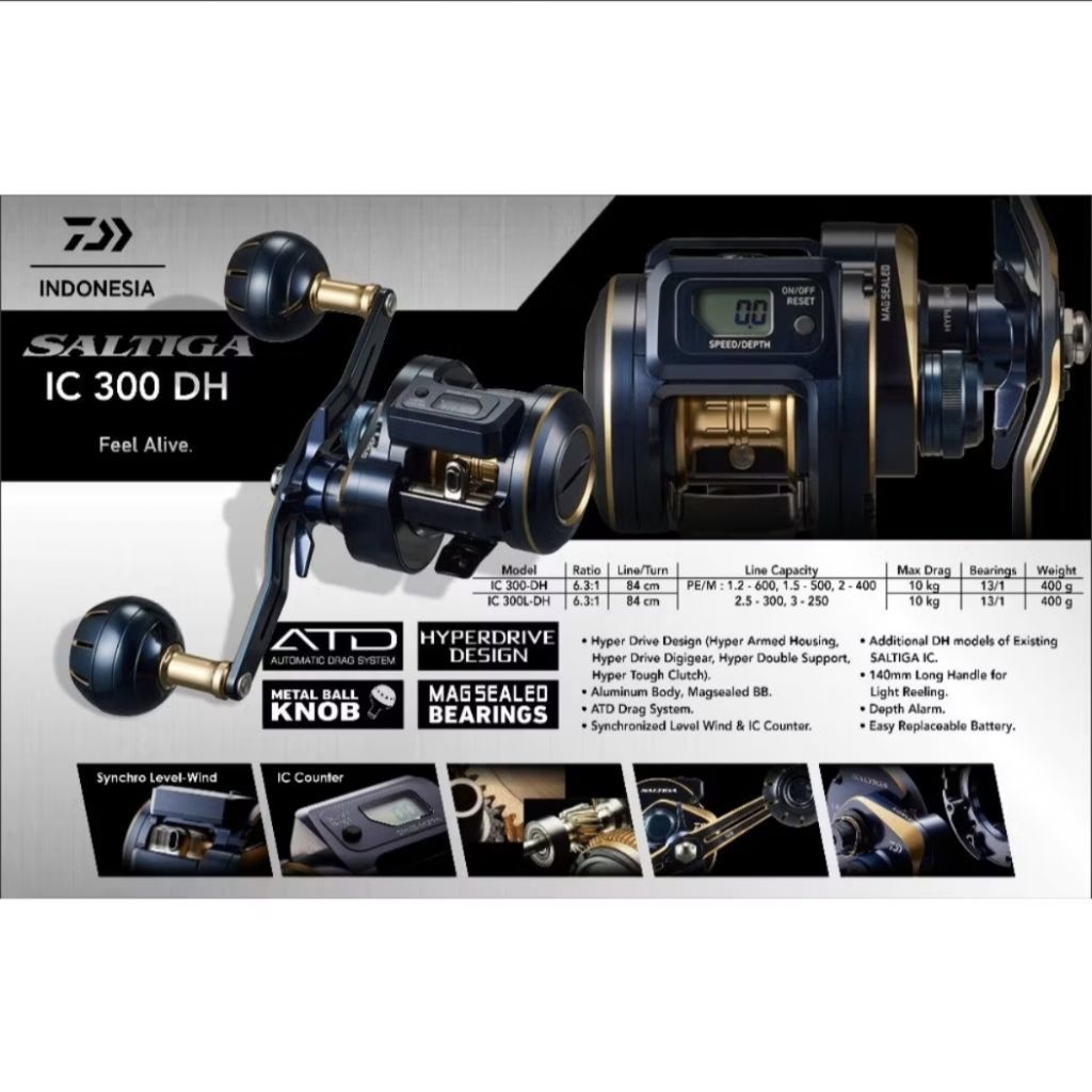 DAIWA SALTIGA IC 300L DH